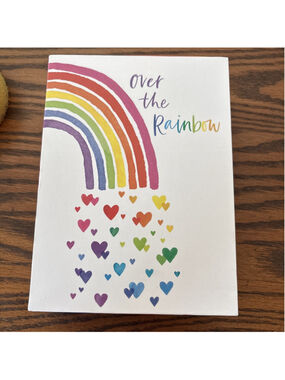papyrus cards “over the rainbow” full size thank you cards NIB